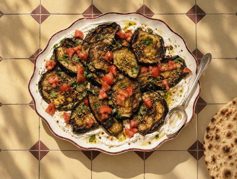 Charred Eggplant with Cumin Yogurt
